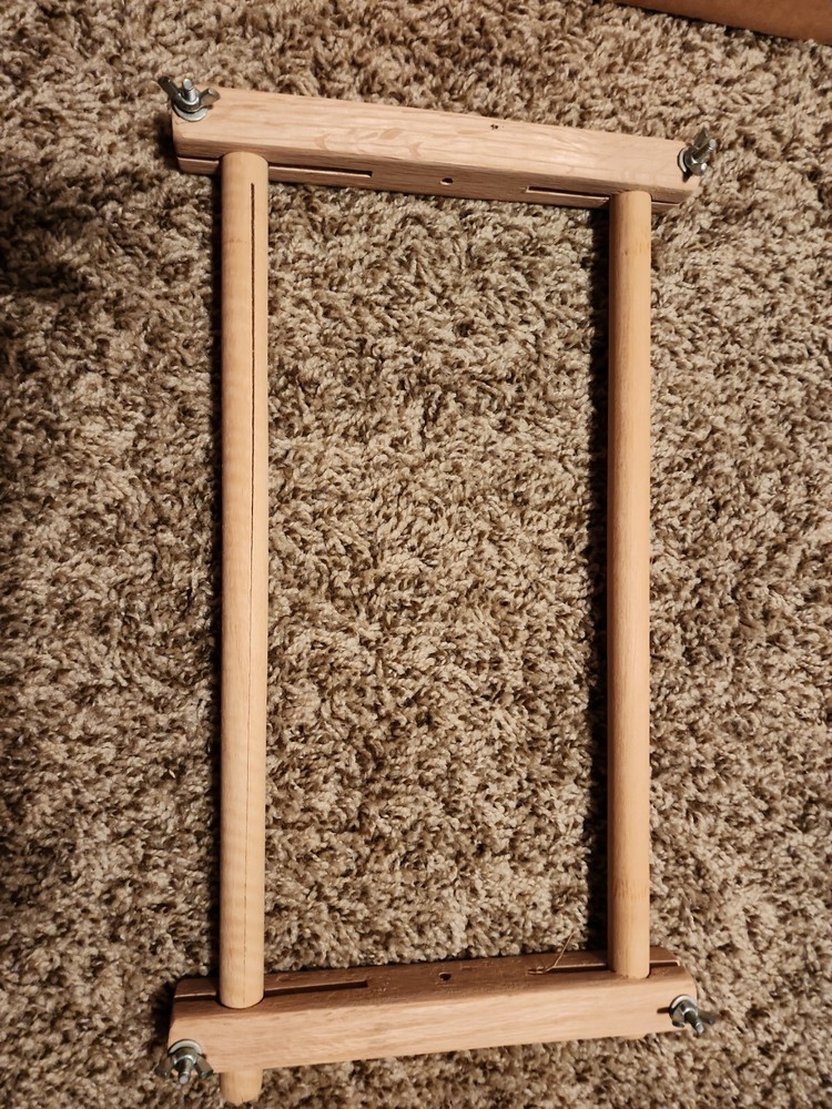 Crosstitch Frame Square Rectangle Tan