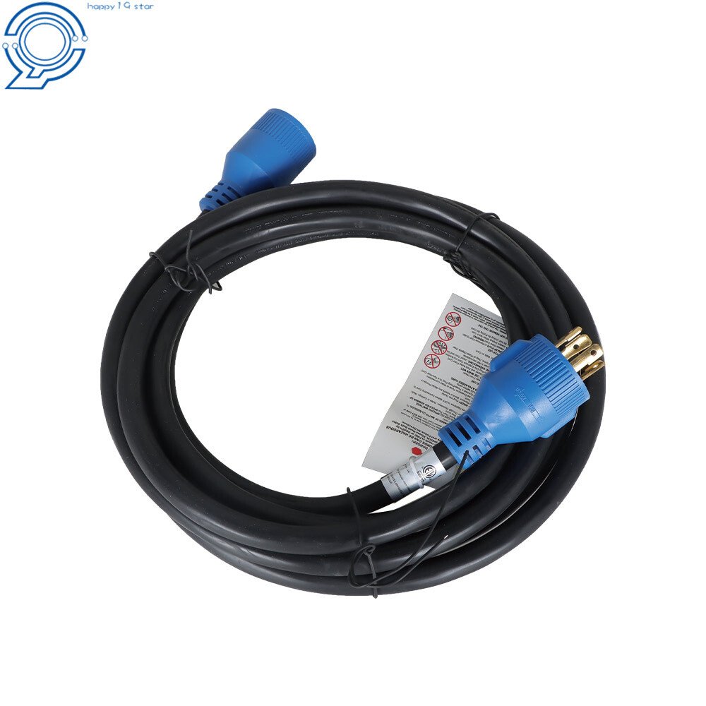 30 Amp Generator Power Inlet Box 4 Prong NEMA L14-30P/L14-30R 15FT 125/250V