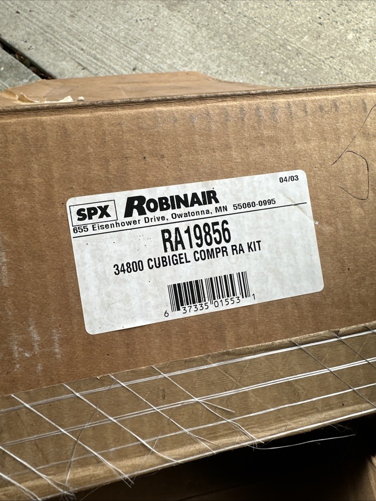 Robinair RA 19856 Cubigel Compressor Kit