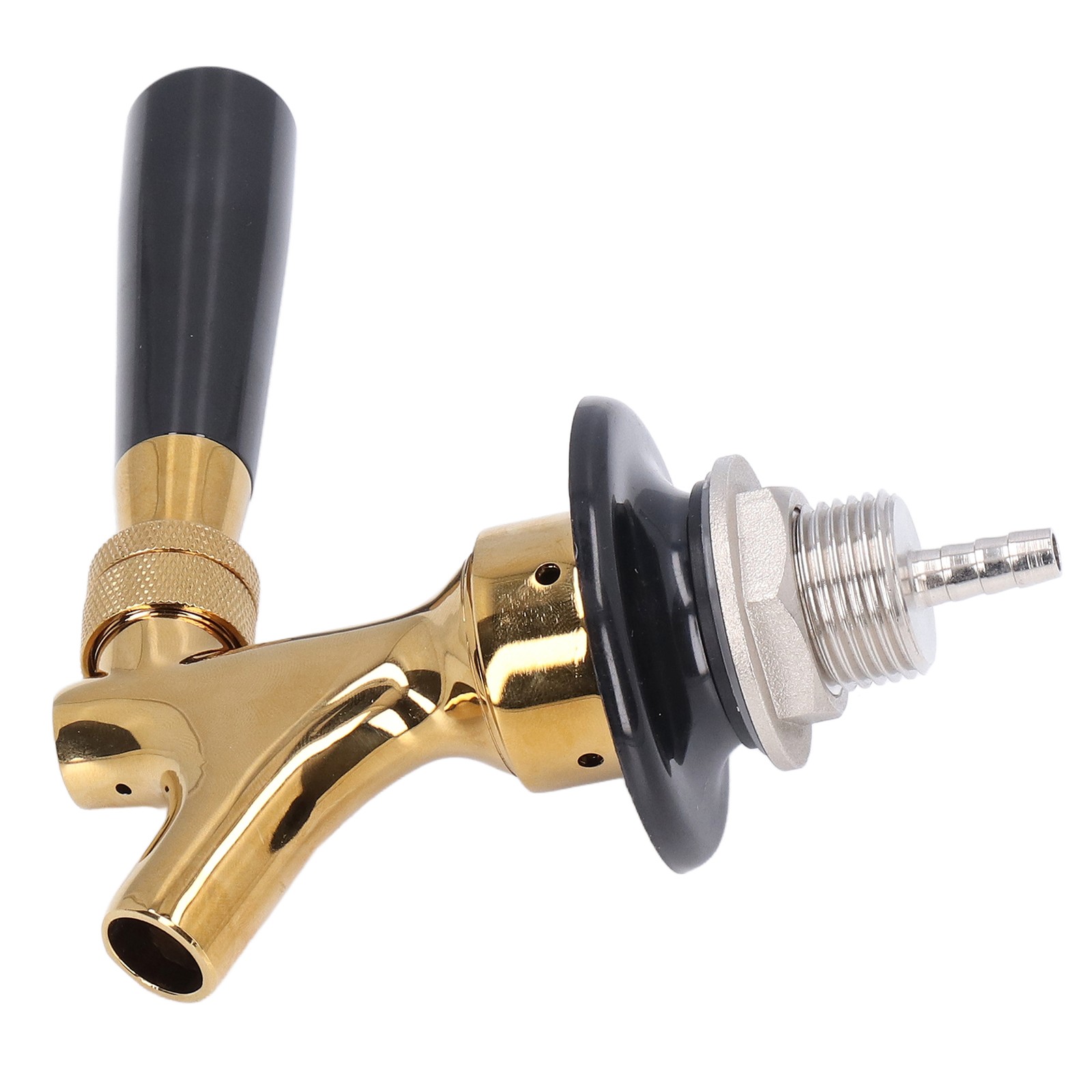 Kegerator Commercial Draft Beer Faucet for Keg with Beer Tap Handle & Tap Plug