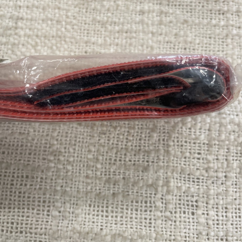 Cyalume Cyflect PT Hook & Loop Swatch 1 Patch 5.5' x 2" Red Belt