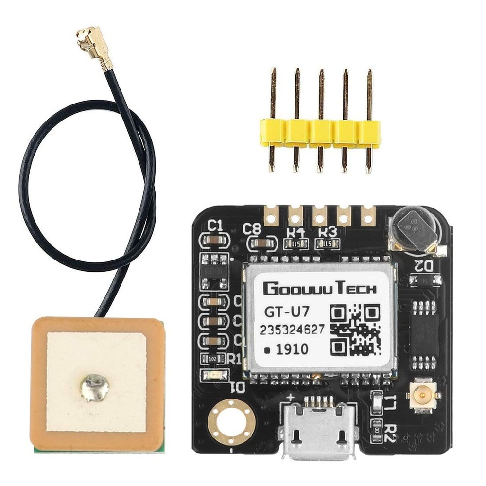 Doudou 2pcs GT-U7 GPS Module, High Sensitivity, Low Power Consumption, Compat...