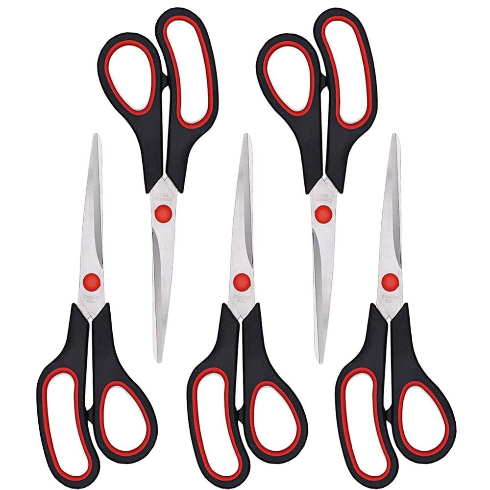 Scissors, Multipurpose office Scissors,8.5 Inch Ultra Sharp Shears, Comfort-G...