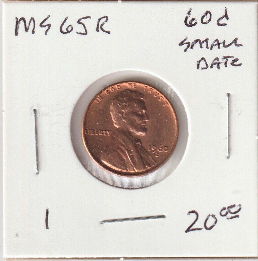 1960-d Lincoln Penny Small Date