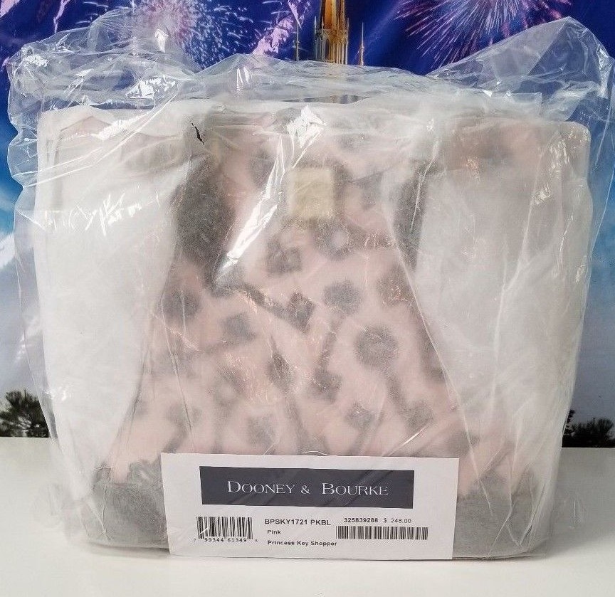 NWT FACTORY SEALED Disney Dooney and Bourke Princess Keys Tote Bag