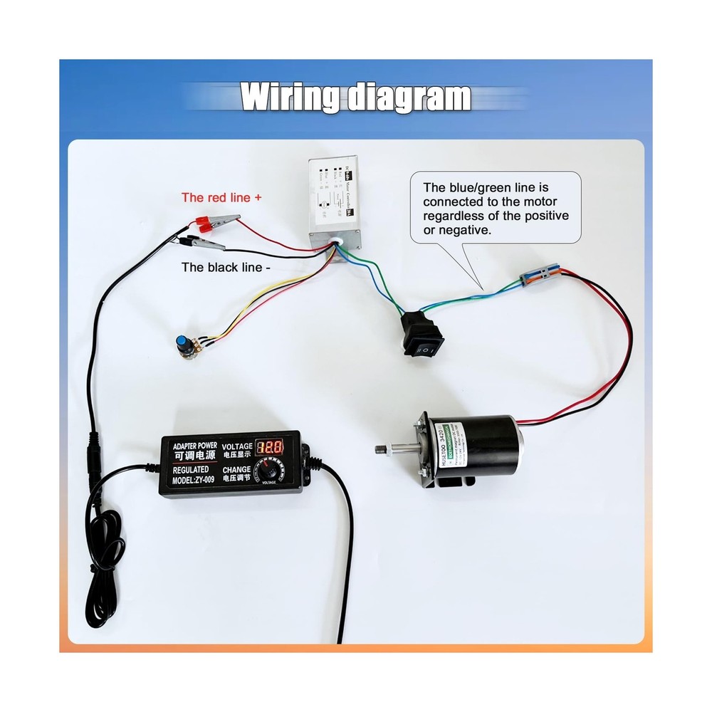 DC Motor Speed Controller ，DC 12V 24V 36V 48V 60V Pulse Width Modulation