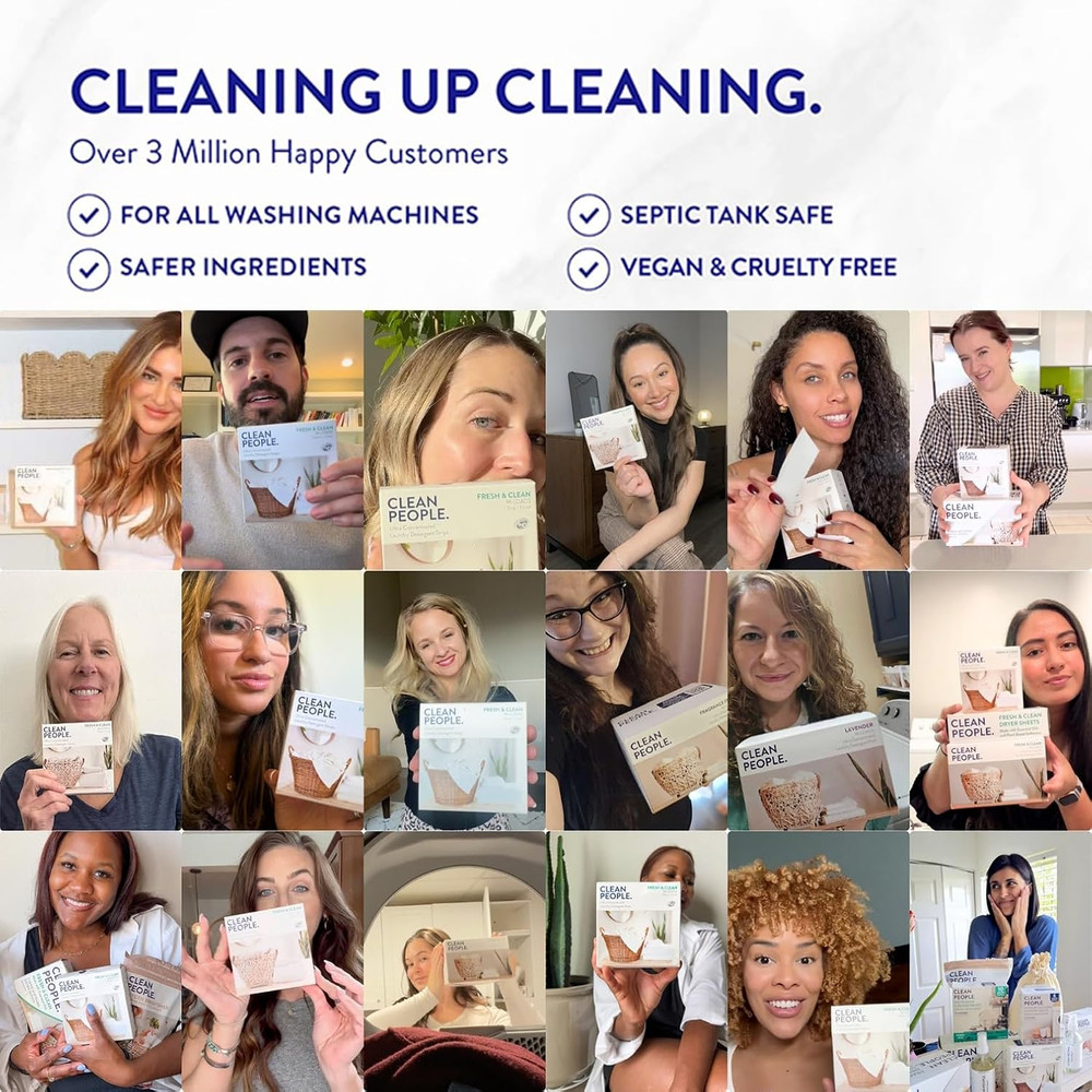 Laundry Detergent Sheets - Laundry Soap - Ultra Concentrated, Recyclable Packagi