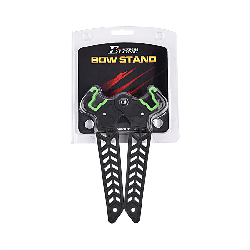 Archery Compound Bow Holder Kick Stand Legs Targets Shooting Bow Support