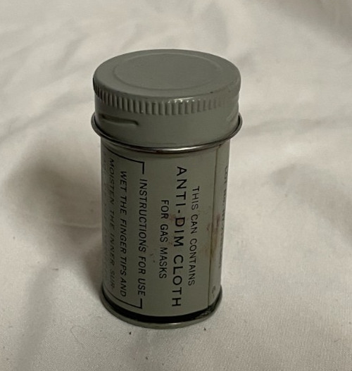 US ARMY GAS MASK CARRY BAG INSERT ANTI-DIM CLOTH