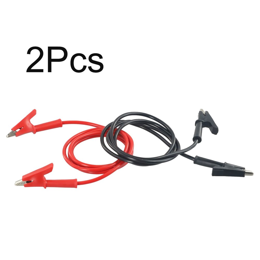 2PCS 14 Clips Test Leads Wire Cable with for Electrical Testing