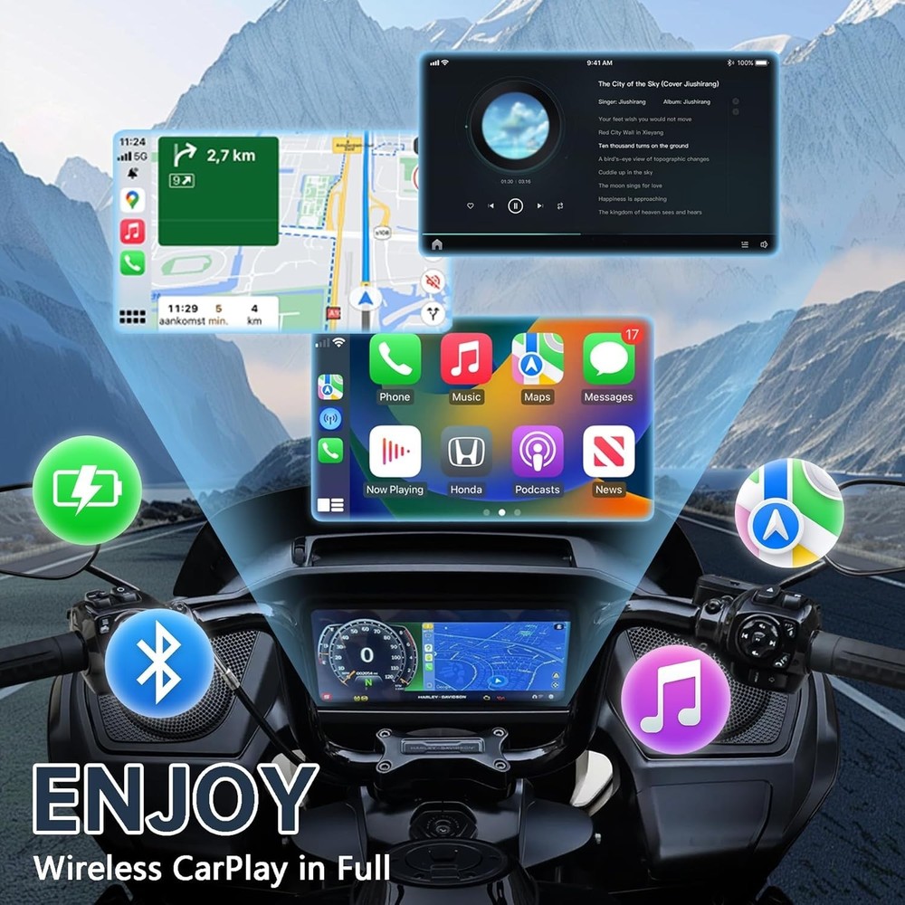 Bypass Bluetooth Adapter for 2025 Street Glide - Easy Setup & USB-C Charging