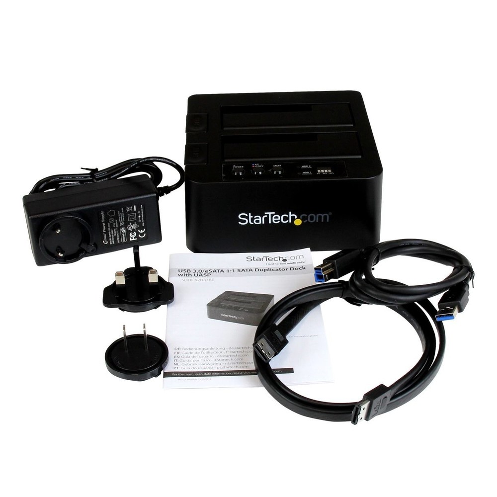 StarTech eSATA and USB 3.0 Hard Drive Duplicator Dock