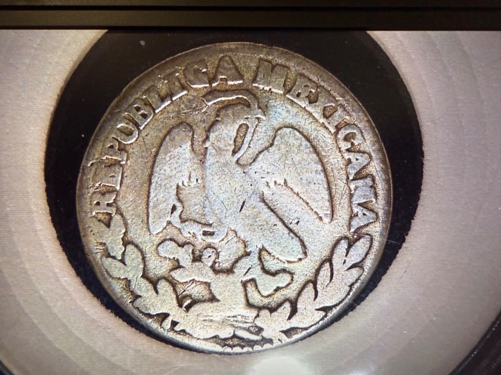 Mexican 1869 1 Real