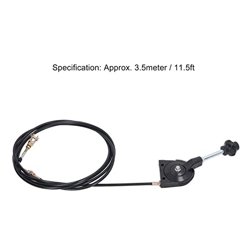 Manual Throttle Cable, 3.5m Controller Throttle Cable Quick Release Throttle