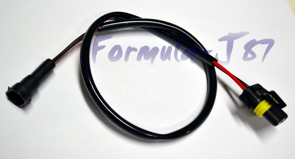Conversion Wire H11 to 9006 Two Harness Fog Light Bulb Socket Plug Connector