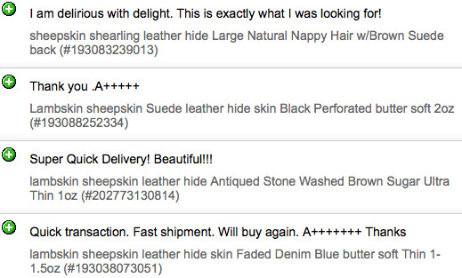 Lambskin leather hide Double Sided Suede/Smooth Dark Beige Lizard Embossed