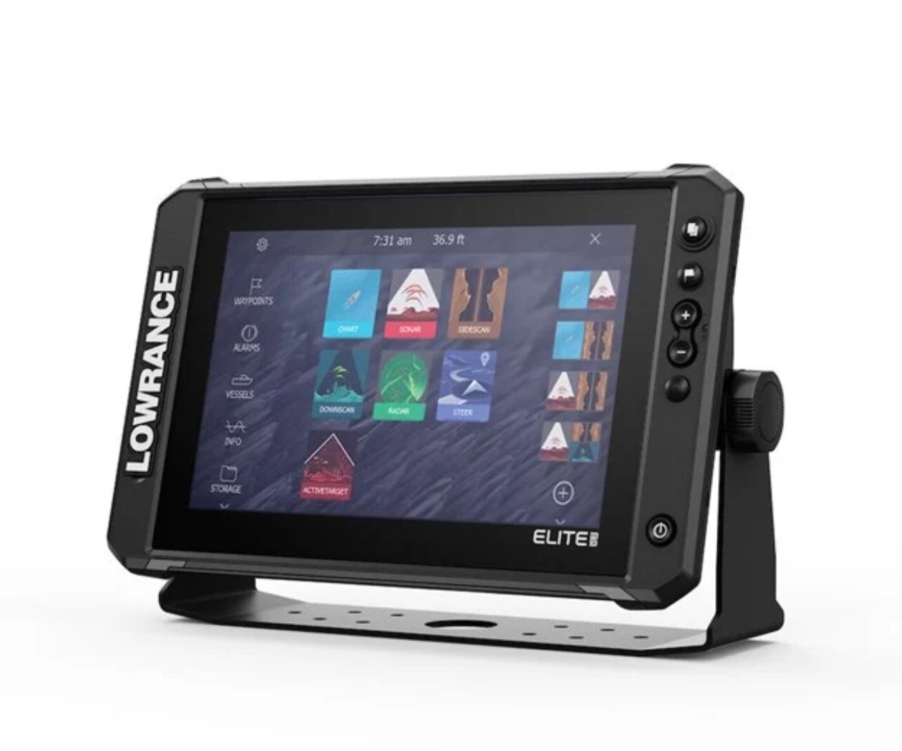 Lowrance Elite FS 12 Fishfinder Chartplotter Totalscan Transducer