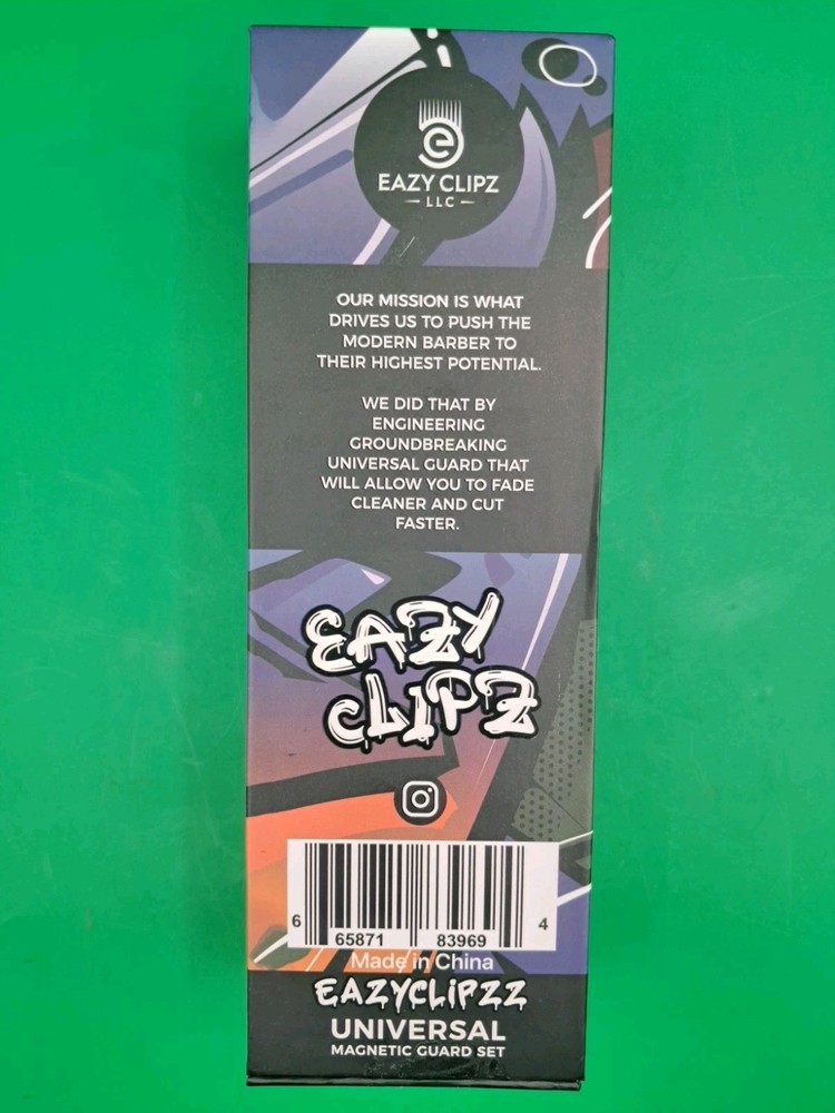 EAZY CLIP UNIVERSAL MAGNETIC COMB SET/GUARDS OPEN BOX