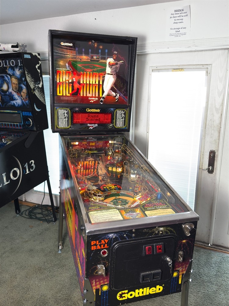 Big Hurt Pinball Machine