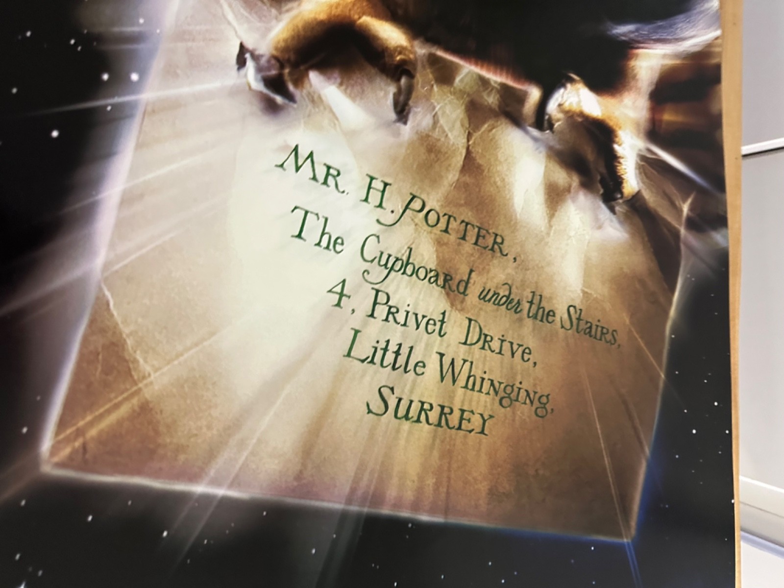 HARRY POTTER Movie Poster 27 x 40 D/S ORIGINAL ONE SHEET