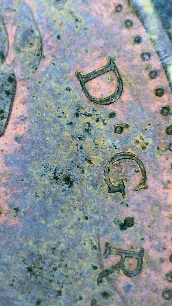 1867-1967 Canada One Cent DDO Double Die Obverse Error BKD4
