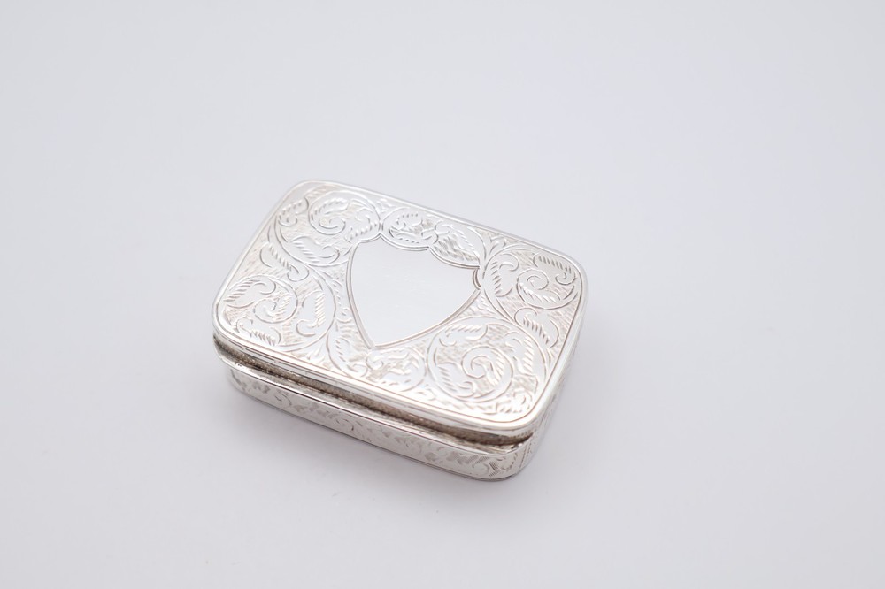 Contemporary Solid Silver Snuff Box Hallmarked Sheffield 2002