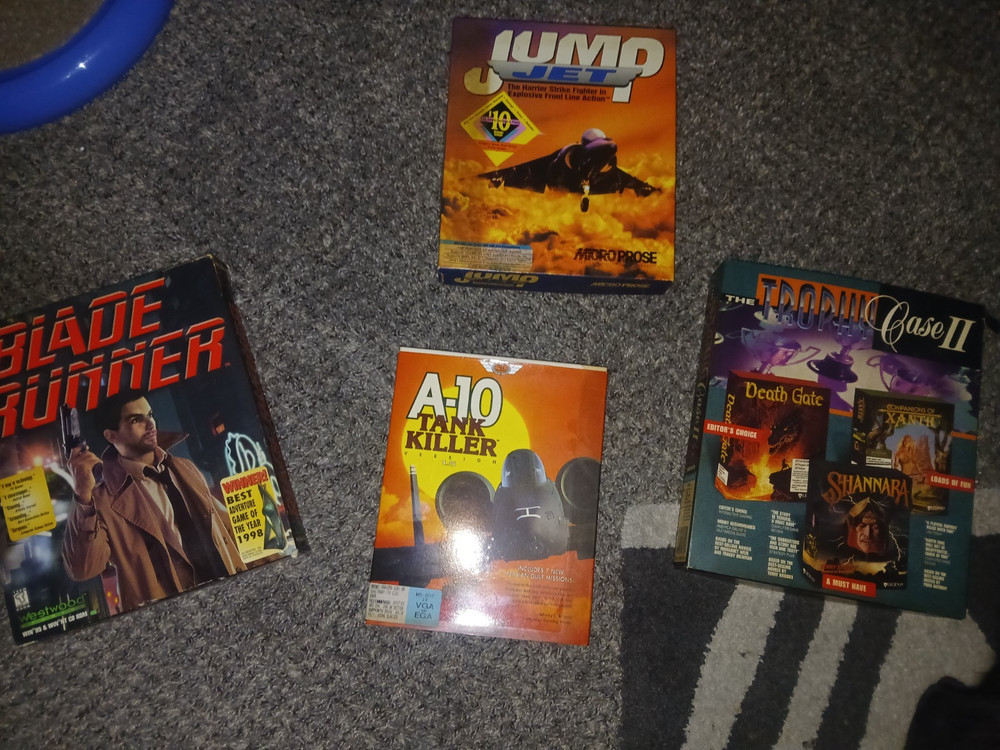 PC AND CD ROM VINTAGE COMPUTER GAMES