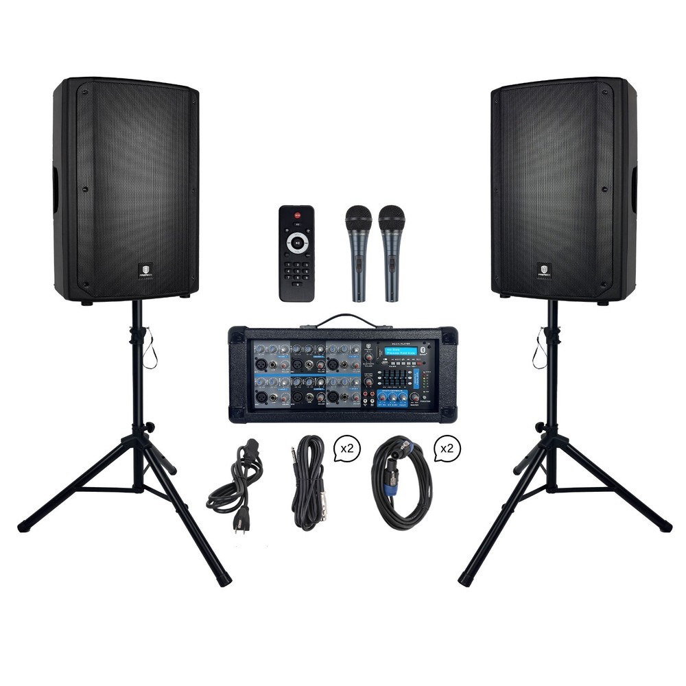 Proreck  DELTA 156 2000W Bluetooth PA Speaker System for Karaoke