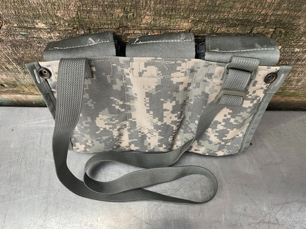 -LOT of 10- Military 6 Magazine Bandoleer MOLLE II Mag Ammunition Pouch w/ Strap