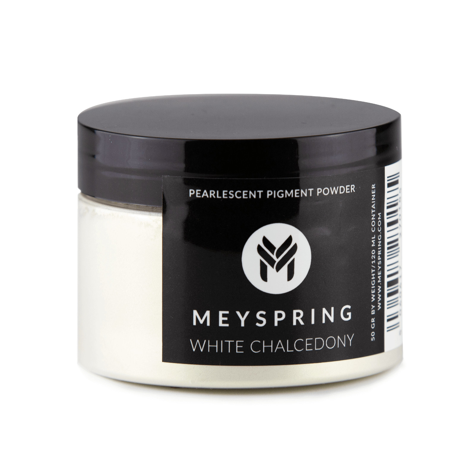 MEYSPRING White Chalcedony Mica Powder for Epoxy - Resin Color Pigment