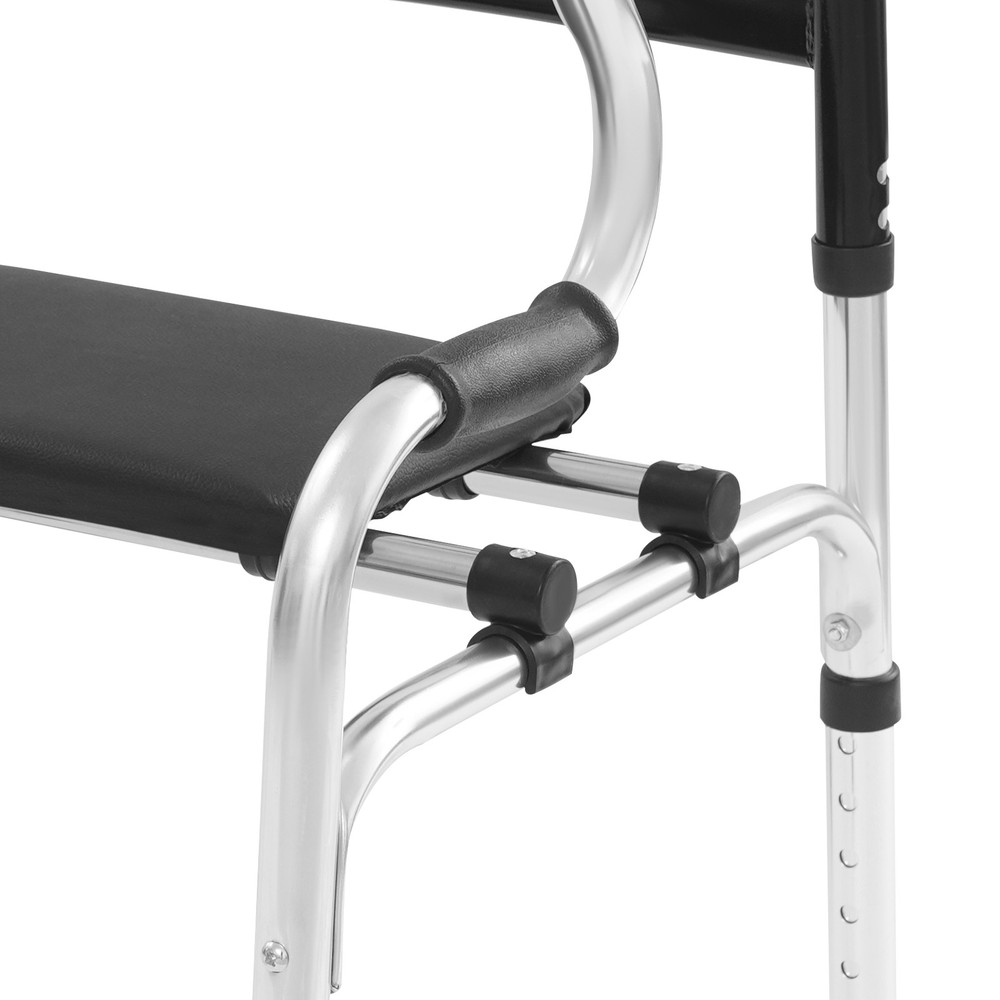 Adjustable Walker With Wheels Foldable Walker For Seniors Stand Up Walker
