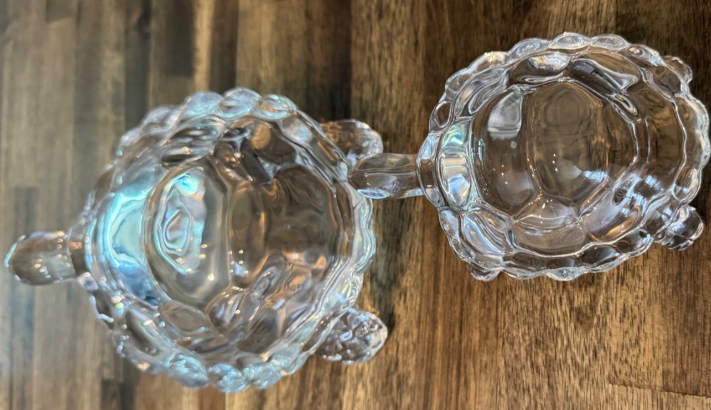 Mother and Baby Crystal Turtle