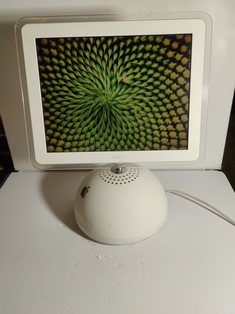 Vintage Apple iMac 2003 Computer Powers On Tested As Is