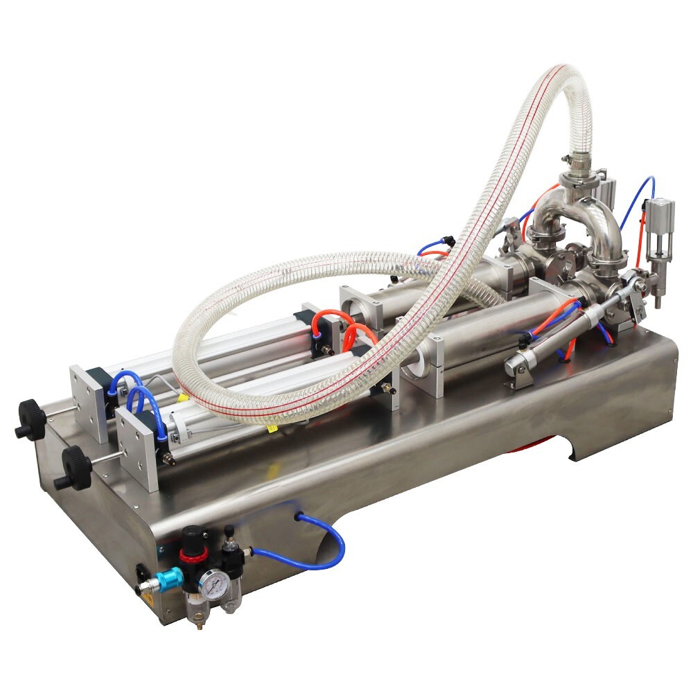 100ml-1000ml Two Nozzle Paste & Liquid Dual Purpose Filling Machine 110V