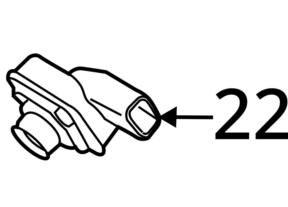 Camera/Projector Camera Rear Fits 17-19 EXPLORER 2225502