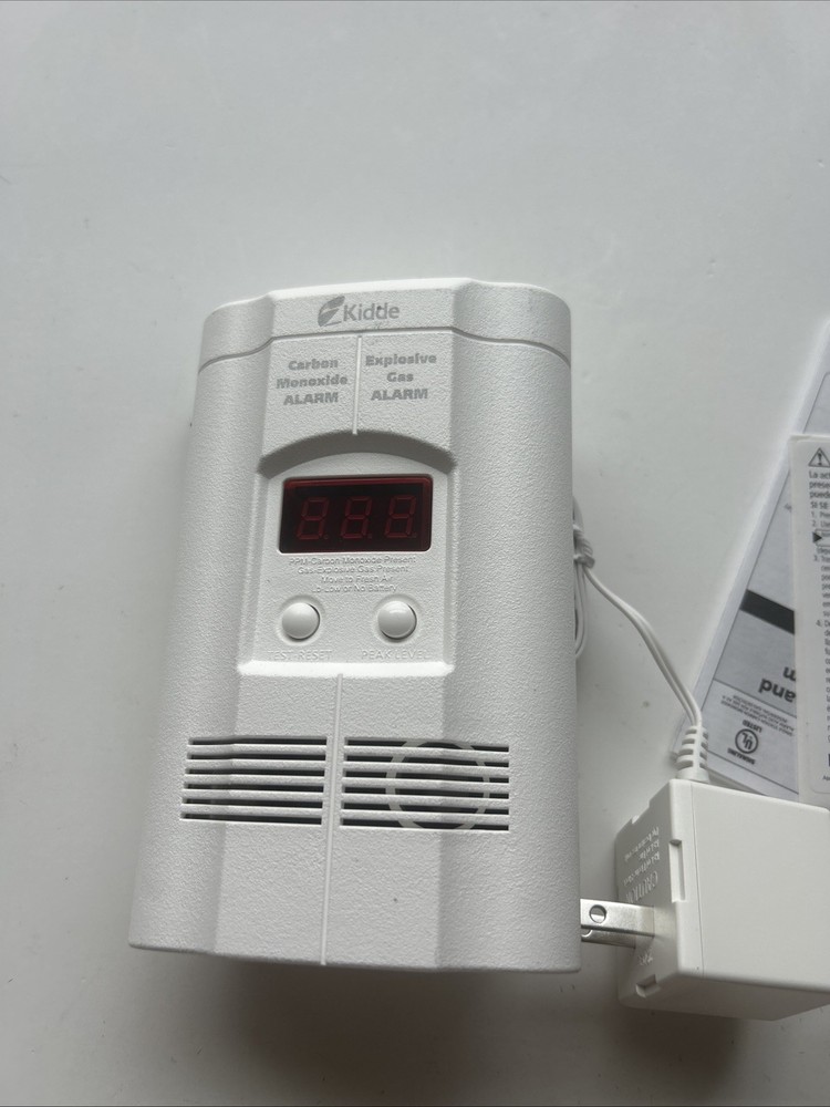 Kidde Carbon Monoxide Detector, Propane, Natural, Methane, & Explosive