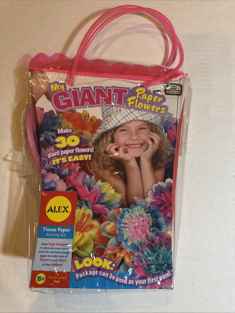 Alex tissue paper flour craft kit