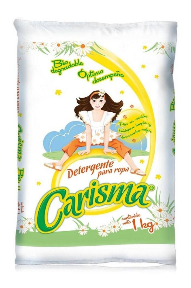 1 Kg CARISMA DETERGENTE PARA LAVAR LAUNDRY DETERGENT FOR CLOTHES & FAB