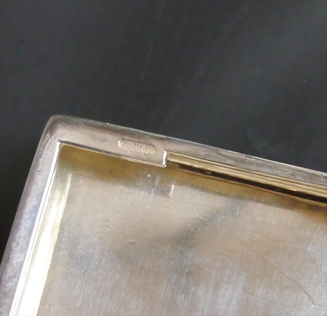 Authentic GUCCI Pill case Accessory case Sterling Silver #8795