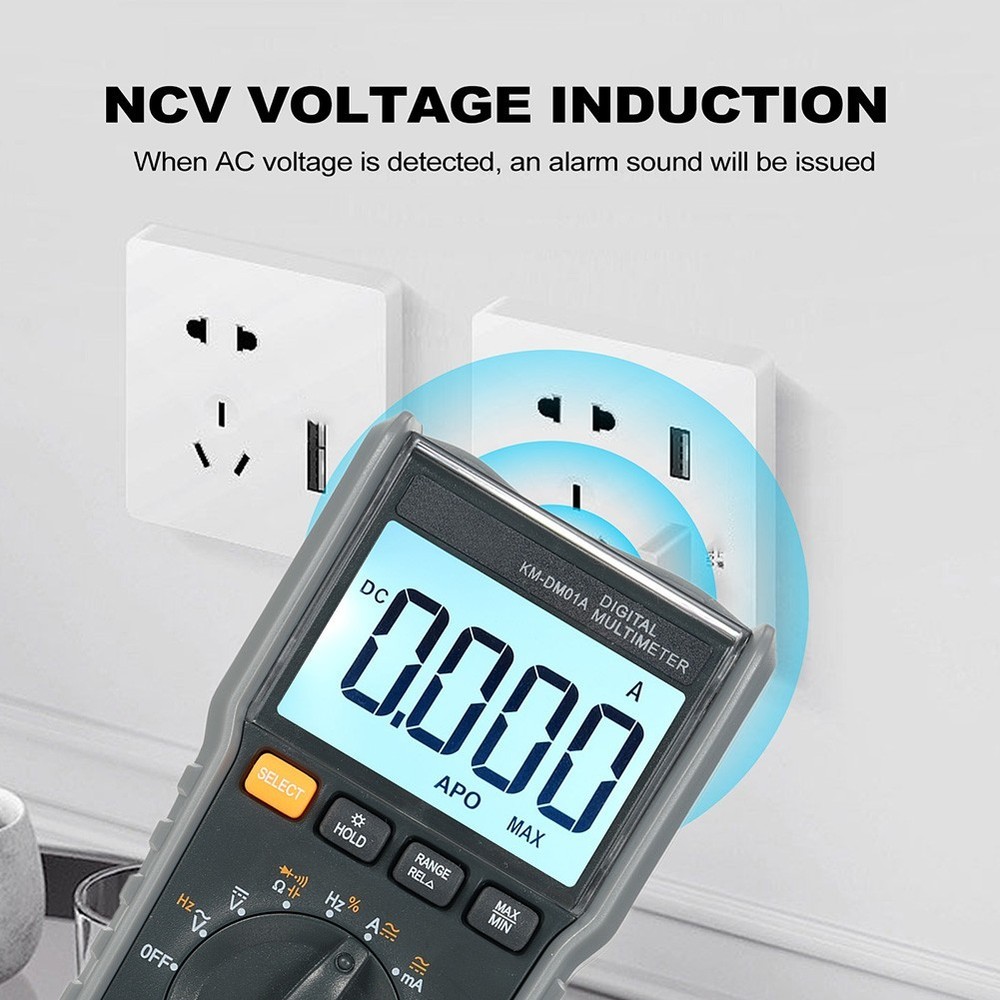 KM-DM01A 6000-Count Multifunctional Meter for Voltage Current and Diode Test