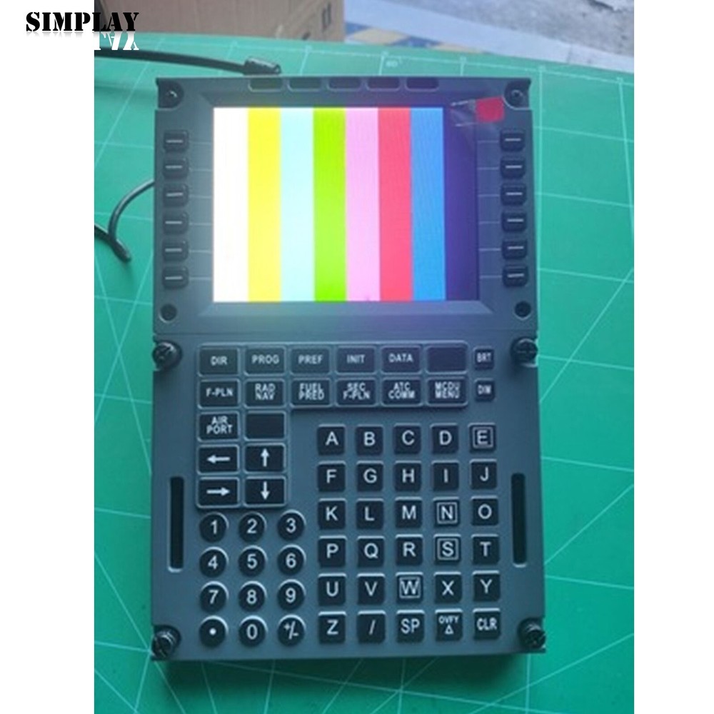Autopilot Simulation Flight Game Peripherals Parts For Qcdu V2 Boeing B737
