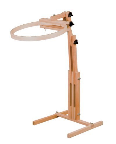 Adjustable Craft Stand for Hoops and Scroll Frames Ideal for Needlepoint Crewel