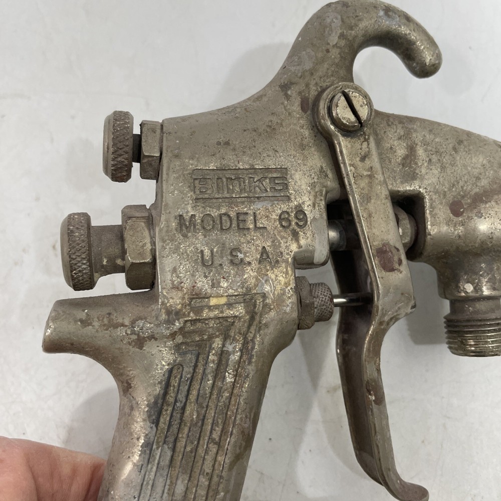 Binks Model 69 Spray Head Only, Working, Shipped! 66sk Tip.