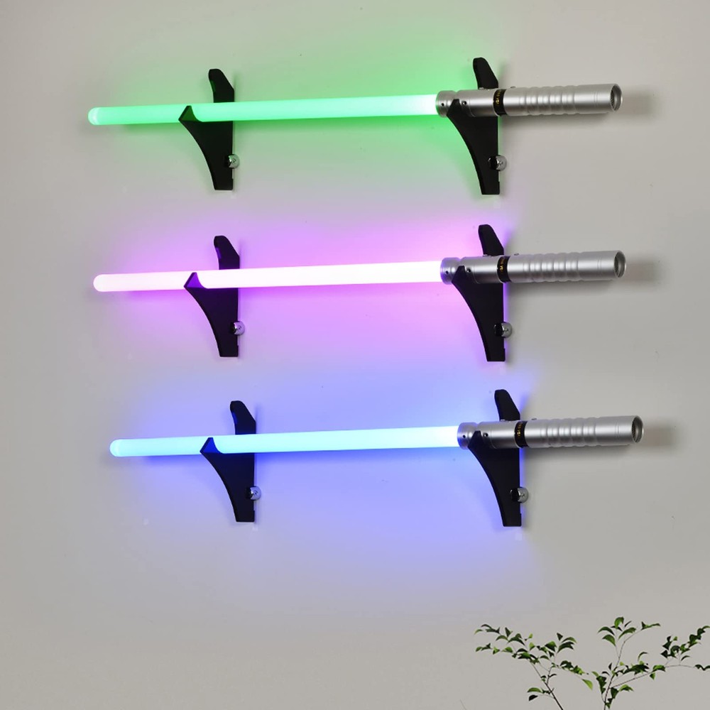 Lightsaber Rack - Black Plexiglass Lightsaber Holder