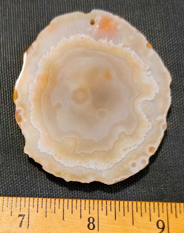 Polished Rock Geode Slice