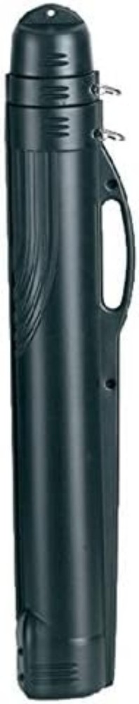 Telescoping Rod Case Black Polypropylene, 4.5" Dia, 47-88" Extends