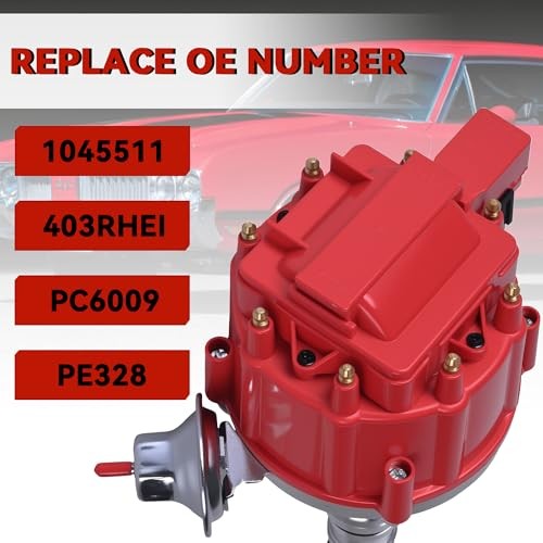 Ignition Distributor With Cap & Rotor Compatible With 1968-1976 Oldsmobile