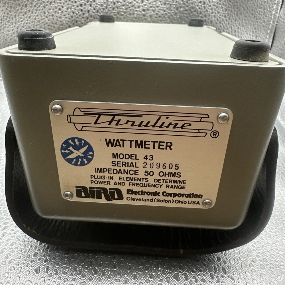 Bird 43 Thruline Wattmeter