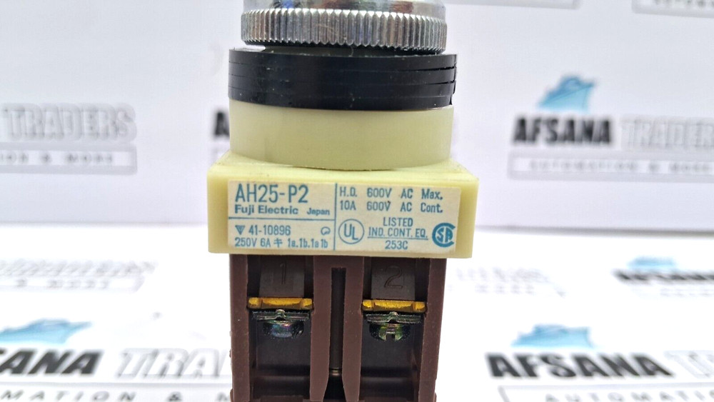 Fuji electric ah25-p2 command selector switch 250v 6a