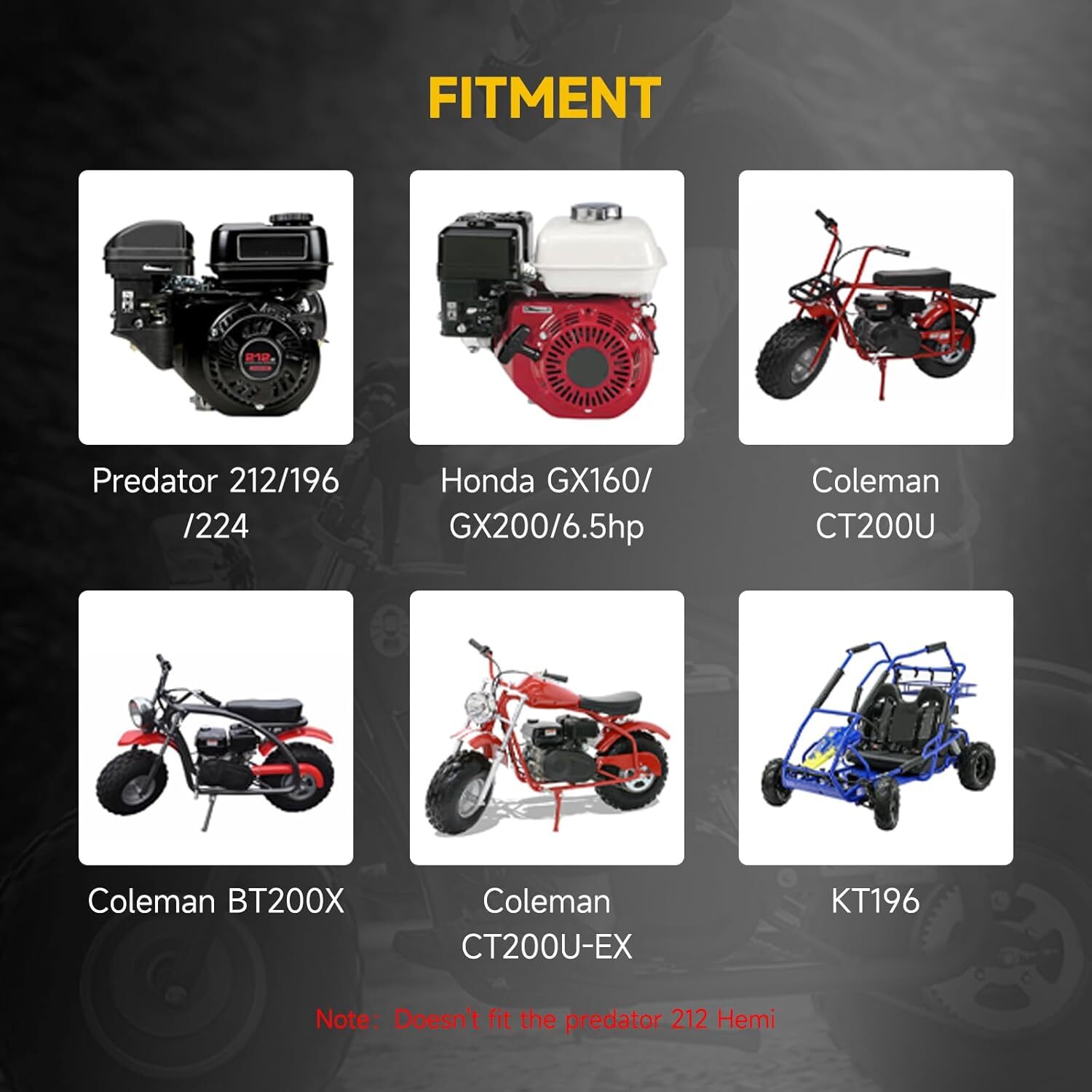 Aluminum Flywheel 10krpm 26lb For Coleman CT200U CT200U-EX BT200X Mini Bike